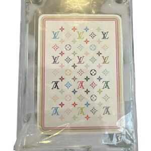 Louis Vuitton Multicolor Playing Cards COA  pick one color